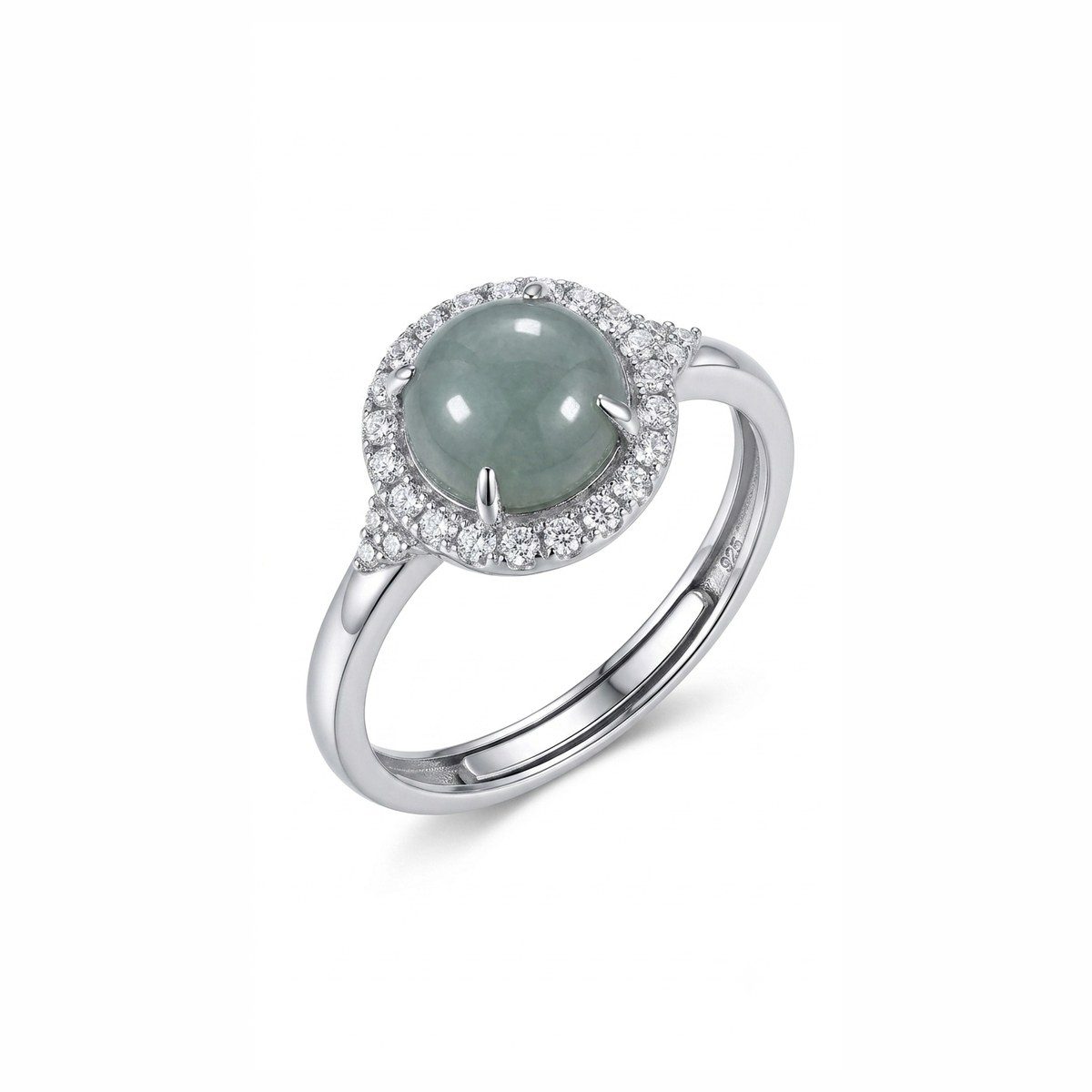 Bague Protection éternelle — Jade vert